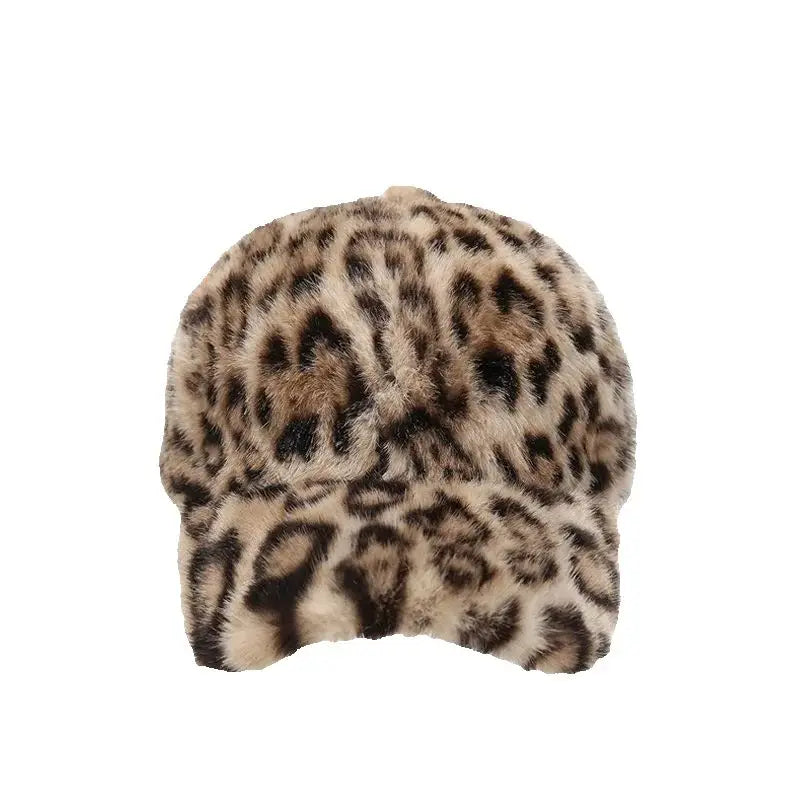 Leopard Fur Cap