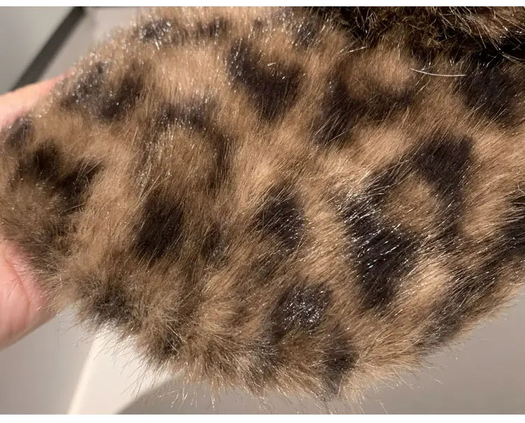 Leopard Fur Cap