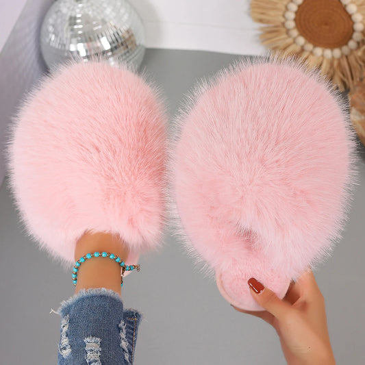 Fur Slippers