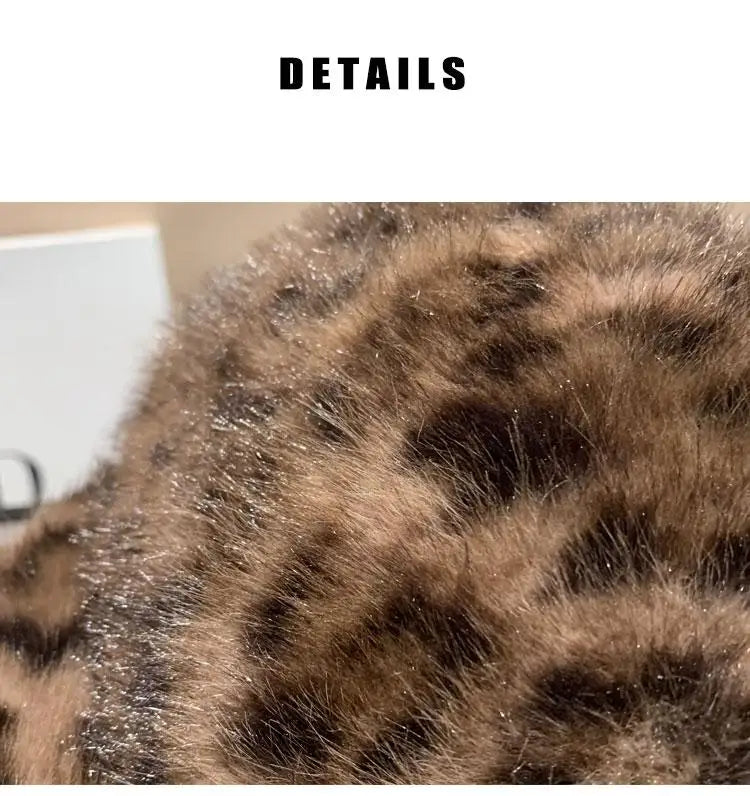 Leopard Fur Cap