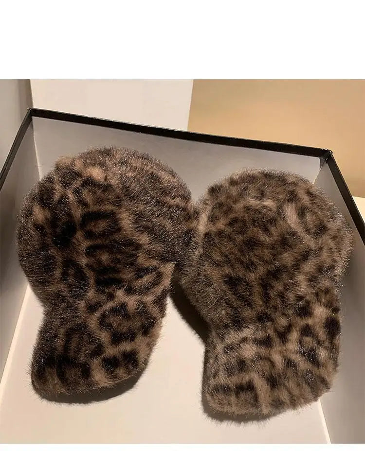 Leopard Fur Cap