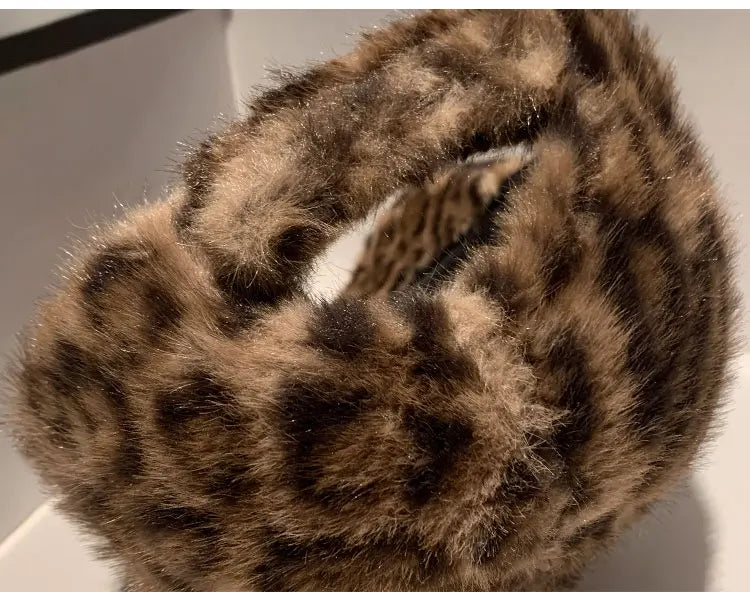 Leopard Fur Cap