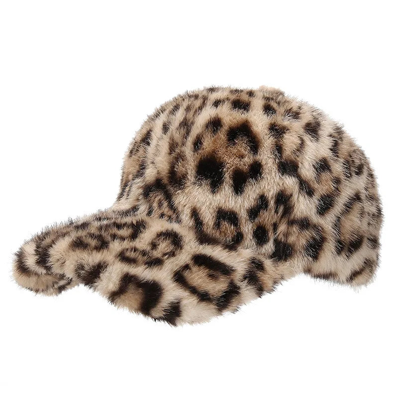 Leopard Fur Cap